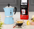 Bialetti Rainbow Mavi Mokapot (3 Cup)