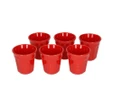Bialetti 6 (adet) Kırmızı Espresso Fincan Set