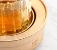 Coho Objet Coho Patron Dövme Bakır Whiskey Keyf & Bakır Bardak Altlık& Whiskey Bardak Seti
