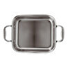 Paderno Çelik Dikdörtgen Mini Sunum Tenceresi 12 X 10 Cm