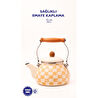 Emaylab Beige Emaye Kettle