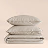 Penelope %100 Pamuk Percale Nevresim Seti 260x240 Cm Taş Rengi - Pure Serisi