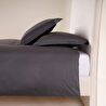 Penelope %100 Pamuk Saten Nevresim Seti 240x220 Cm Antrasit - Lia Serisi