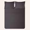 Penelope %100 Pamuk Saten Nevresim Seti 240x220 Cm Antrasit - Lia Serisi