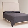 Penelope %100 Pamuk Saten Nevresim Seti 160x220 Cm Antrasit - Lia Serisi