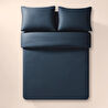 Penelope %100 Pamuk Percale Nevresim Seti 240x220 Cm Lacivert - Pure Serisi