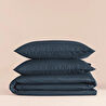 Penelope %100 Pamuk Percale Nevresim Seti 160x220 Cm Lacivert - Pure Serisi