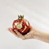 Coho Objet Coho Art Aşk Narı El Yapımı Sanatsal Dekoratif Obje - Brilliant Wine Red