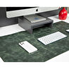 Bloominbag Still & Silent – Pickle Gerçek Deri Desk Mat Macbook Altlığı Ve Mousepad