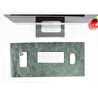 Bloominbag Still & Silent – Pickle Gerçek Deri Desk Mat Macbook Altlığı Ve Mousepad