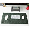 Bloominbag Still & Silent – Pickle Gerçek Deri Desk Mat Macbook Altlığı Ve Mousepad