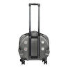 Bloominbag Pawbuddy Glide – Siyah Şeffaf Tekerlekli Pet Seyahat Kabini