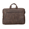 Bloominbag Executive Guard 16 Inç Koyu Kahverengi Deri Laptop / Macbook Çantası