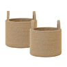 Ocean Home Textile 2'li Jüt Halat Sepet Set 26 X 22 Cm