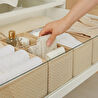 Ocean Home Textile 6'lı Bej Balıksırtı Çekmece İçi Düzenleyici Kutu 2 Adet 28 X 28 X 13 / 2 Adet 28 X 13 X 13 / 2 Adet 14 X 14 X 1