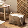 Ocean Home Textile Live Simply Jüt Sepet 42 X 31 X 25 Cm
