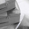 Ocean Home Textile 6'lı Gri Renk Bavul İçi Düzenleyici Set
