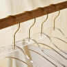 Ocean Home Textile 4'lü Şeffaf Akrilik Giysi Askısı 21.5 X 38.5 X 1 Cm