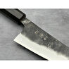 Hatsukokoro Ko Bunka Şef Bıçağı - Aogami #2 - Kurouchi 120mm - Abanoz Sap