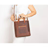 Bloominbag Bloomtote Valetto Terracotta Hakiki Deri Omuz Çantası / Tote Bag