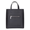 Bloominbag Bloomtote Valetto Noir Hakiki Deri Omuz Çantası / Tote Bag
