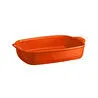Emile Henry Fırın Kabı Dikdörtgen 36 X 23 Cm Toscane Turuncu
