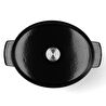 Kitchenaid Oval Döküm Demir Tencere 30 Cm - 5.6 L Siyah