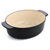 Kitchenaid Oval Döküm Demir Tencere 30 Cm - 5.6 L Siyah