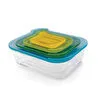 Joseph Joseph Nest™ 4'lü Cam Saklama Kapları - Renkli Çok Renkli