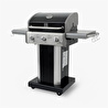 Kenmore Gazlı Barbekü 3 Ocaklı Siyah - Metal