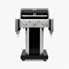 Kenmore Gazlı Barbekü 3 Ocaklı Siyah - Metal