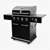 Kenmore Gazlı Barbekü 4 Ocaklı Siyah