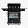 Kenmore Gazlı Barbekü 4 Ocaklı Siyah