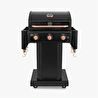 Kenmore Gazlı Barbekü 3 Ocaklı Siyah - Bakır