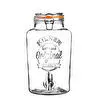 Kilner Klipsli Yuvarlak İçecek Sebili 5 Lt