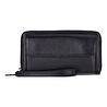 Bloominbag Bloomporter Obsidian Black Hakiki Deri Telefon Bölmeli Cüzdan
