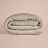Penelope Çift Kişilik Çift Taraflı Welsoft Yorgan Taş 195x215 Cm - Velour Serisi