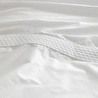 Penelope %100 Pamuk Saten Kumaş Nevresim Seti 200x220 Cm Beyaz - Regina Serisi