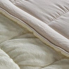 Penelope Tek Kişilik Çift Taraflı Welsoft Yorgan Krem 155x215 Cm - Velour Serisi