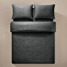 Penelope %100 Pamuk Saten Nevresim Seti 200x220 Cm Antrasit - Plume Serisi