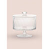 The Mia Ayaklı Cam Saklama Kabı 20 Cm