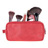 Bloominbag Bloombiel Crimson Red Kırmızı Hakiki Deri Seyahat Ve Makyaj Çantası