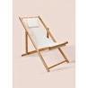 The Mia Bambu Katlanır Şezlong Sandalye