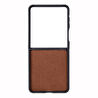 Bloominbag Bloomcase Flex Cool Tan Hakiki Deri Samsung Galaxy Z Flip 7 Kılıf(6.9