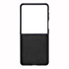 Bloominbag Bloomcase Flex Obsidian Black Hakiki Deri Samsung Galaxy Z Flip 7 Kılıf(6.9