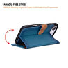Bloominbag Bloomcase Magic Wallet Midnight Blue Hakiki Deri Iphone 17air(6.5