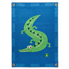 Itsy Bitsy Kids Croc-a-dream Çok Renkli Yıkanabilir Çocuk Halısı 120x160cm