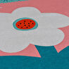 Itsy Bitsy Kids Big Flower Pembe Yıkanabilir Çocuk Halısı 120x160cm