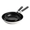 Kitchenaid Paslanmaz Çelik Kızartma Tavası Seti, Seramik Kaplama 20 Cm + 28 Cm