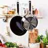 Kitchenaid Paslanmaz Çelik Kızartma Tavası Seti, Seramik Kaplama 20 Cm + 28 Cm